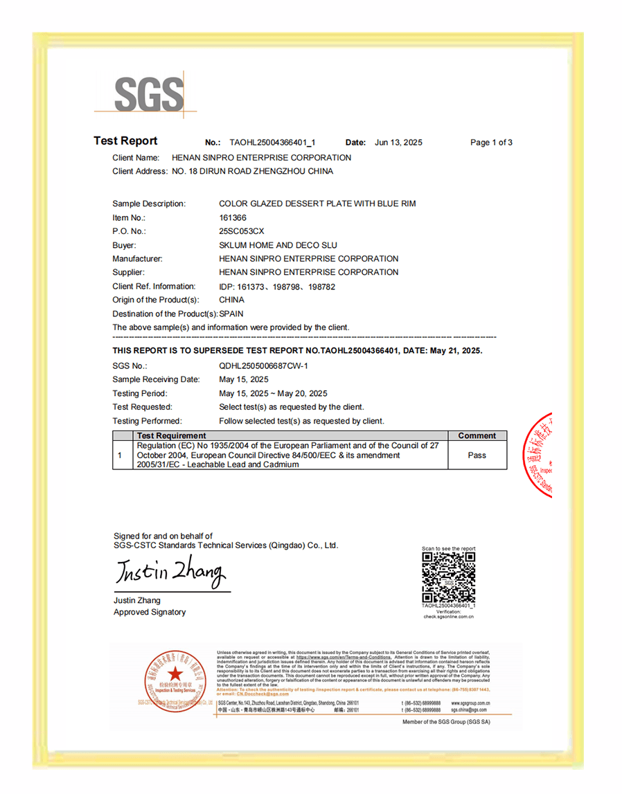 EU Lead and Cadmium Leaching Test report — EU Lead and Cadmium Leaching Test