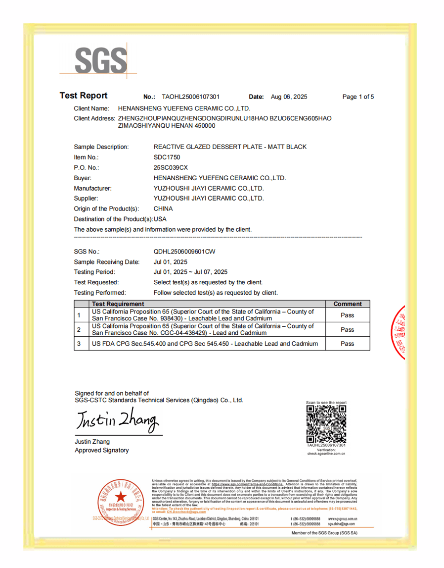 CA65 test report — CA65