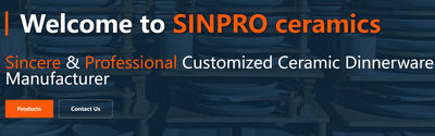 Sinpro Ceramics New Website Officially Launched